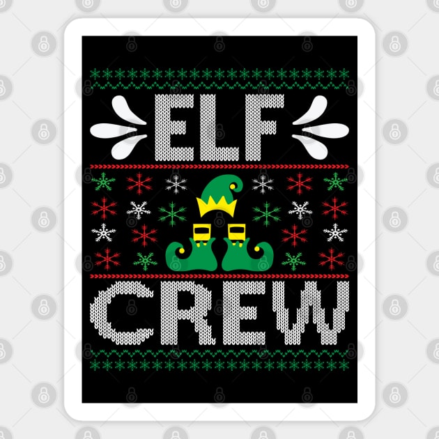 Elf Crew Magnet by MZeeDesigns